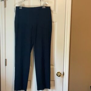 Merona Women’s Navy Blue Minimalist Classic Fit Straight Trousers Size 14